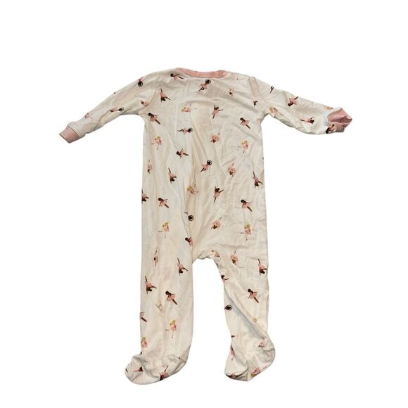 Milkberry Baby Girl Bamboo Footie One-piece Sleeper Pajamas Soft Sleeper One Pie - Picture 4 of 7